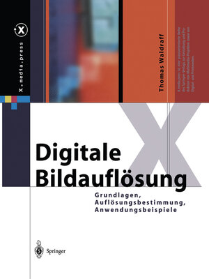 cover image of Digitale Bildauflösung